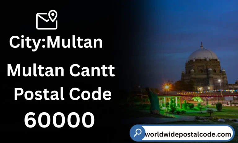 Multan Cantt Postal Code