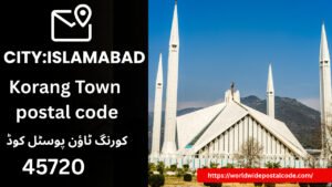 Pakistan Town (Korang Town) postal code